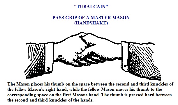 Image result for freemason handshake ring finger knuckle